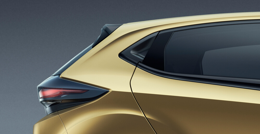 C-Pillar Mounted Rear Door Handles