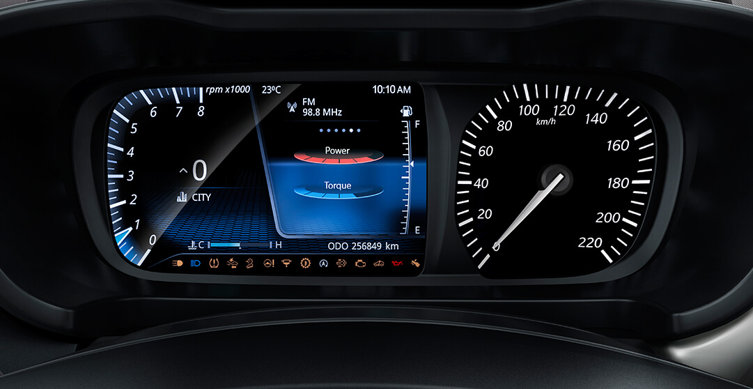17.78cm TFT Digital Instrument Cluster