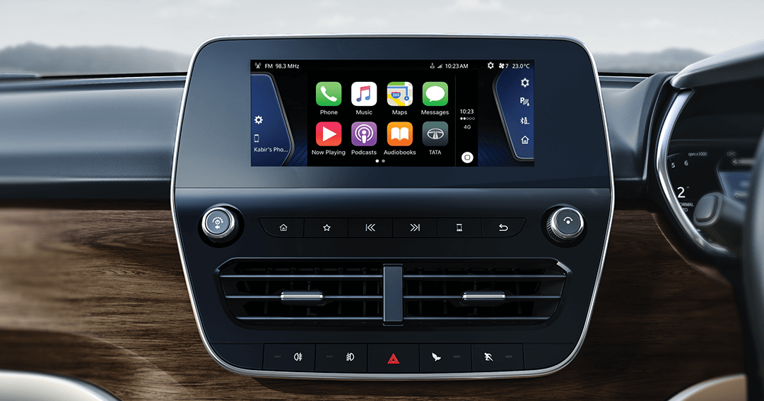 Tata Harrier Smartphone Connectivity Tata Harrier Smartphone Connectivity