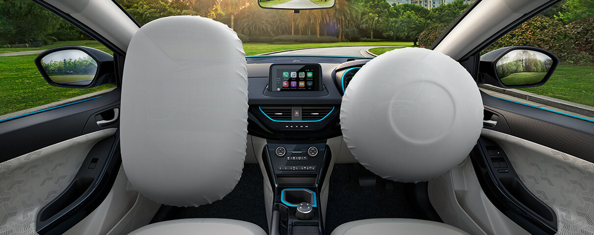 Tata Nexon Dual Frontal Airbags Tata Nexon Dual Frontal Airbags