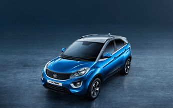 TATA Nexon Blue Colour Variant