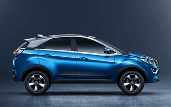 TATA Nexon Blue Colour Variant