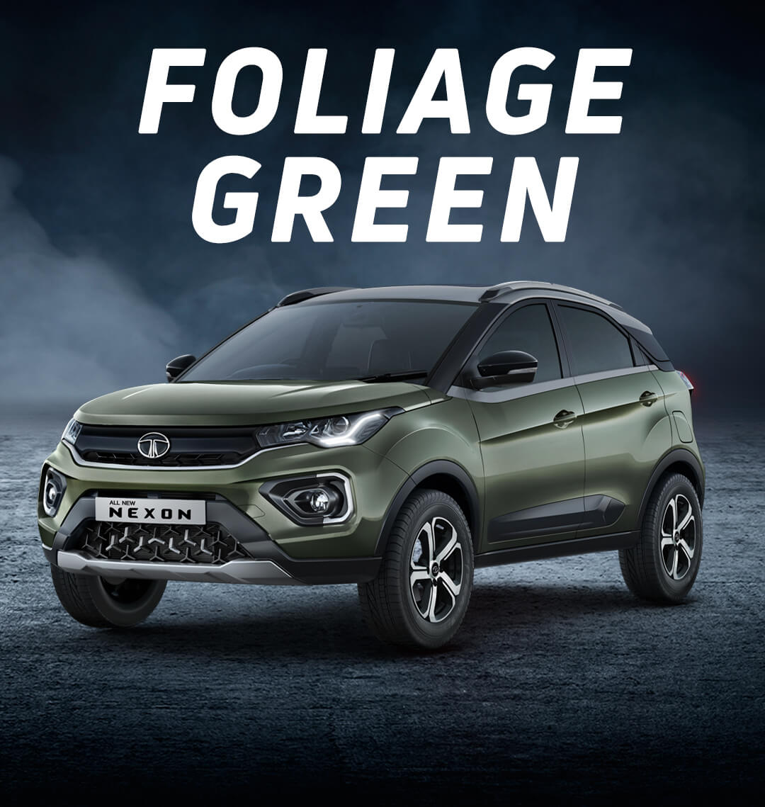TATA Nexon Foliage Green Color Variant