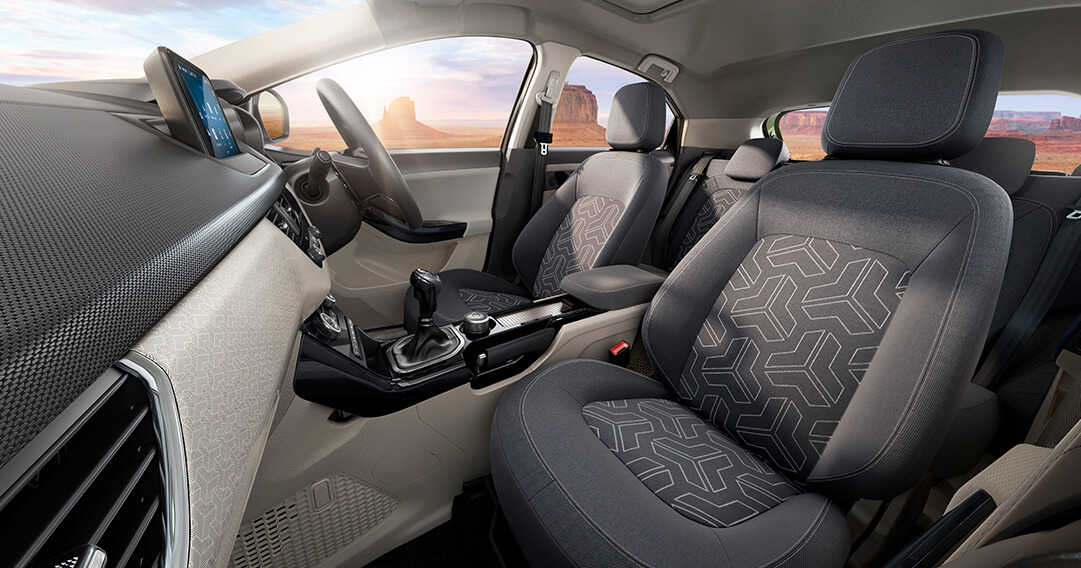 Tata Nexon Tri-Arrow Seat Upholstery Tata Nexon TRI-ARROW SEAT UPHOLSTERY