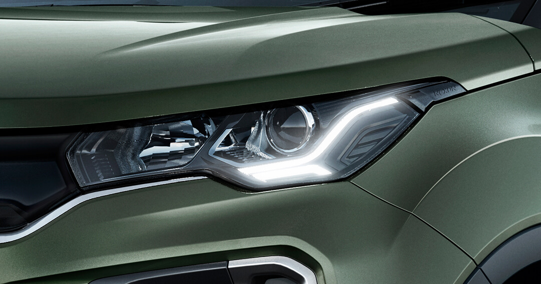Tata Nexon Bold New DRLS With Striking Design Tata Nexon Bold New DRLS With Striking Design