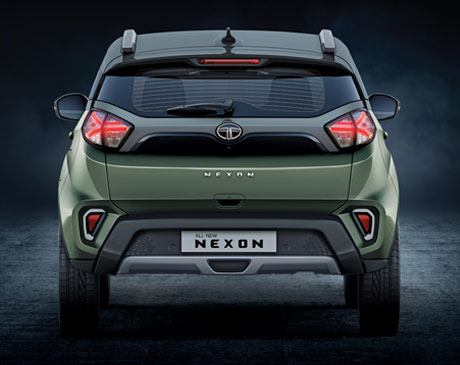 Tata Nexon Back Side View
