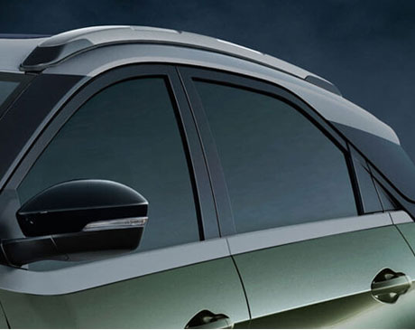 Tata Nexon Piano Black orvms