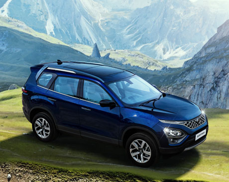 Tata Safari Piano Black orvms